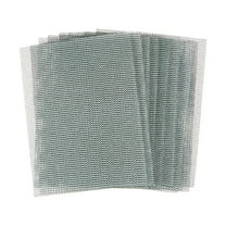 Uxcell 10pcs 320 Grits Mesh Sanding Screen Sheets 3" x 4" Wet or Dry Sandpaper Pads for Wood Metal Automotive