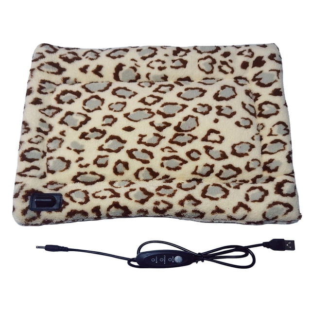 Pet Warmer Heating Pad Doghouse Washable Three-Speed Thermostat For Cats And Dogs Convenient Plush Fabric