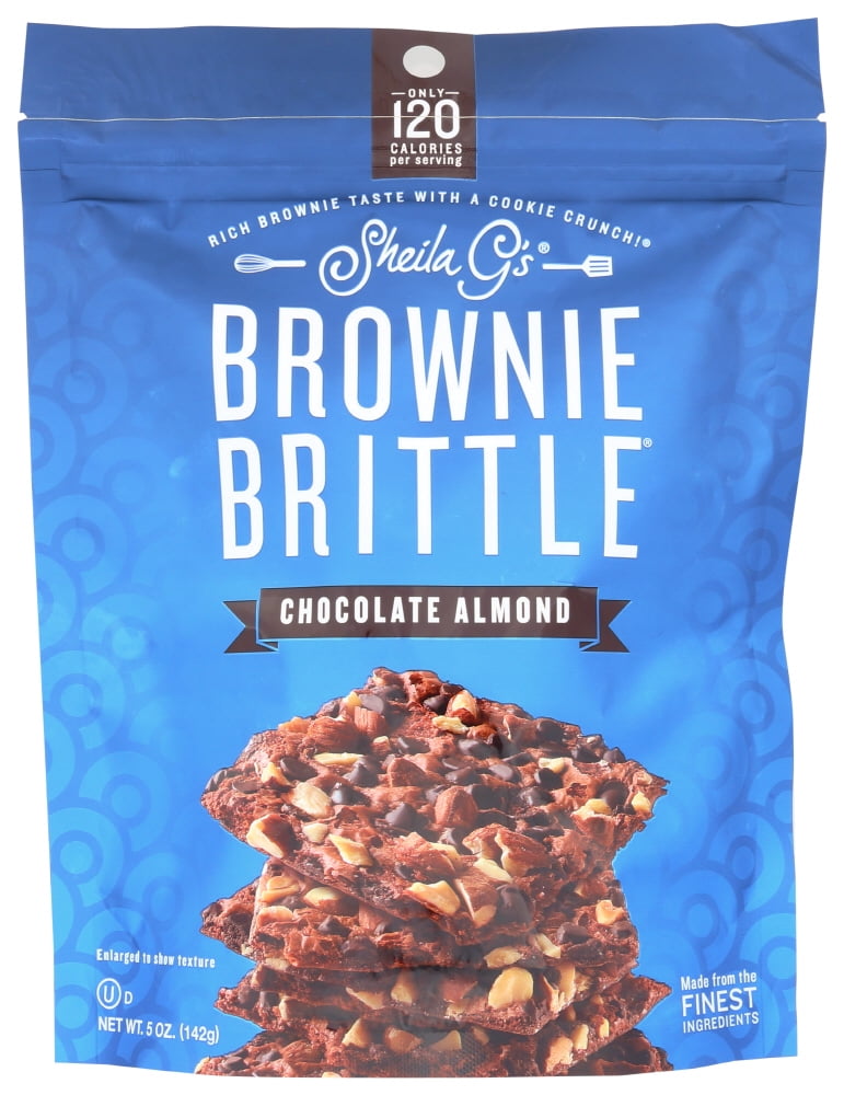 Sheila G'S Chocolate Almond Brownie Brittle, 5 Oz