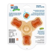 Hartz Chew 'n Clean Tri-Point Medium Dog Toy, Nylon, 1ct