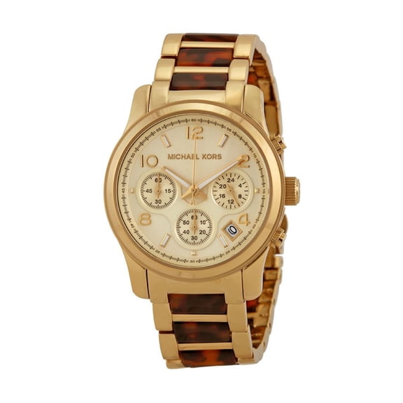 Michael Kors Runway Women's Quartz Two-Tone Stainless Steel Watch MK5659