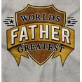 thumbnail image 2 of Worlds Greatest Father Trophy Dad Hoodie Hooded Sweatshirt Men Brisco Brands S, 2 of 6