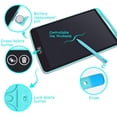 thumbnail image 4 of BAMAIA 8.5 Inch LCD Writing Board Partial Erase Lock Delete Button Black, 4 of 6