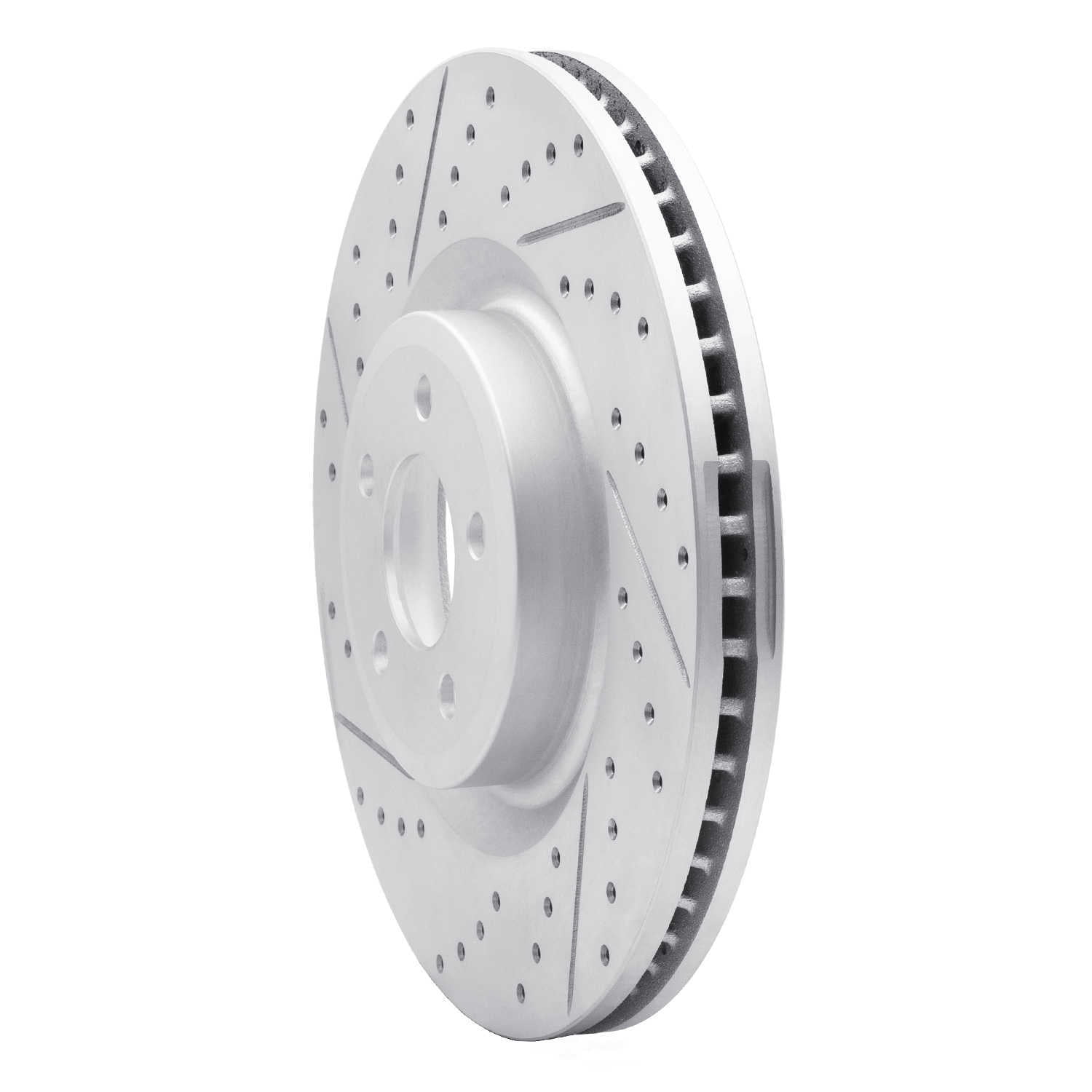 Dynamic Friction Company 830-54277L DFC Geoperformance Rotor - Drilled and Slotted