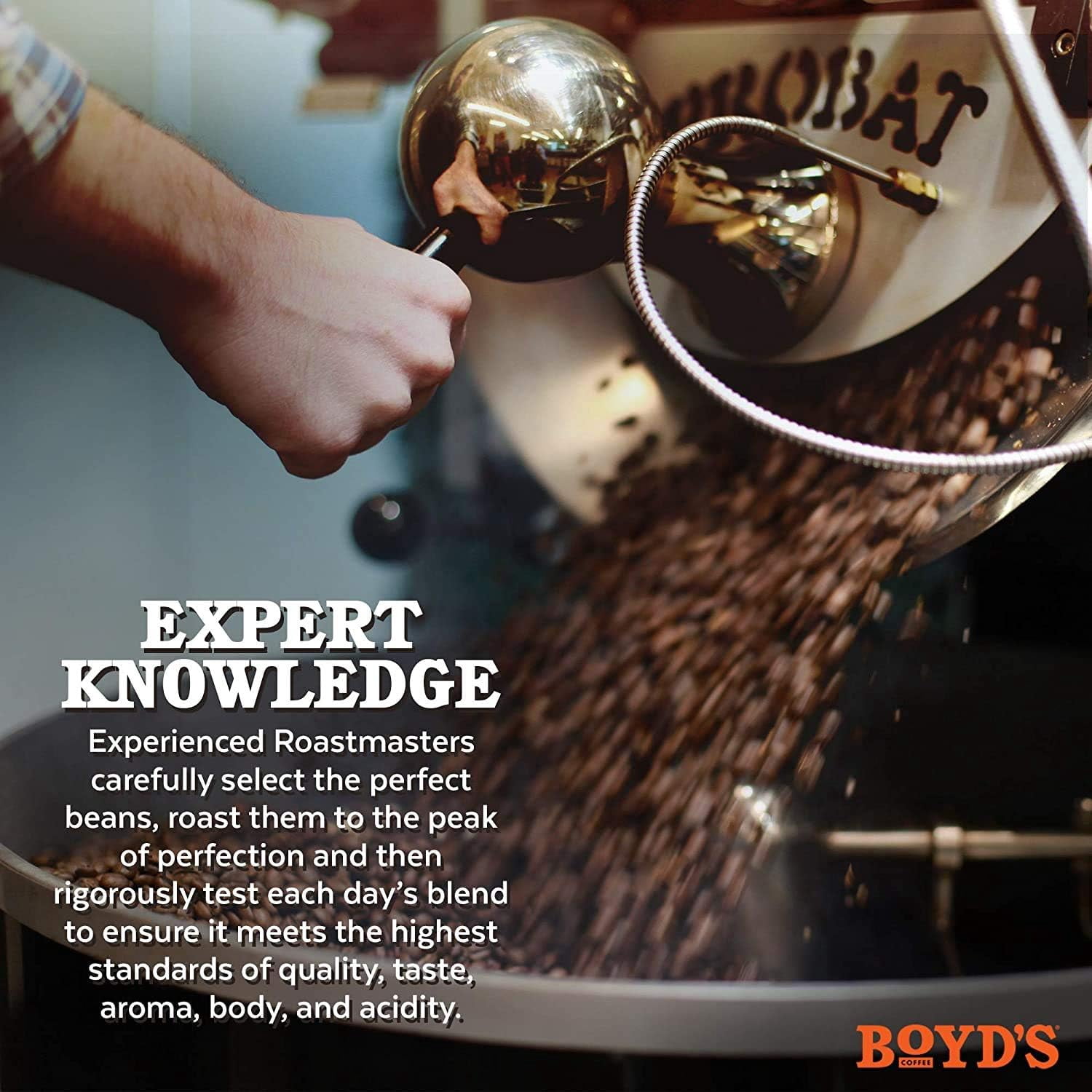 Boyd's Good Morning Ground Coffee, Medium Roast, 5 Pack – 2.5 oz Portions