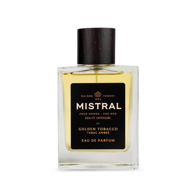 Perfume Mistral Golden Tobacco Eau de Parfum para hombre, 100 ml