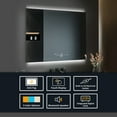 thumbnail image 5 of Lexora LS4832LEDMC 32 x 48 in. Savera LED Medicine Cabinet with Defogger, Black, 5 of 6