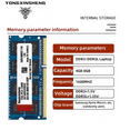 thumbnail image 3 of DDR3 DDR3L 4GB 8GB 1600MHz Universal Laptop Memory PC3L-12800 Non-ECC 1.35V 204Pin SODIMM RAM for LAPTOP NOTBOOK CL11 Unbuffered, 3 of 4