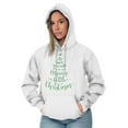 thumbnail image 5 of Have Yourself Merry Little Christmas Hoodie Sweatshirt Women Brisco Brands S, 5 of 6