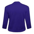thumbnail image 7 of FOLUNSI Women's 3/4 Sleeve Cropped Cardigans Sweaters Jackets Open Front Short Shrugs for Dresses, 7 of 7
