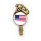 thumbnail image 1 of South Dakota USA mapa estrellas rayas bandera forma Broche broche broche broche Metal retro, 1 of 3
