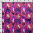 thumbnail image 4 of oneOone Cotton Silk Purple Fabric Halloween Sewing Craft Projects Fabric Prints By Yard 42 Inch Wide, 4 of 4