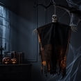 thumbnail image 5 of QLUEWX Halloween Skull Ghost Hanging Decorations, 35.4" Spooky Bloody Skeleton Ghost Mesh Hanging Props, Festival Prop Halloween Party Decorations, Halloween Decor for Home Outdoor Haunted House, 5 of 8