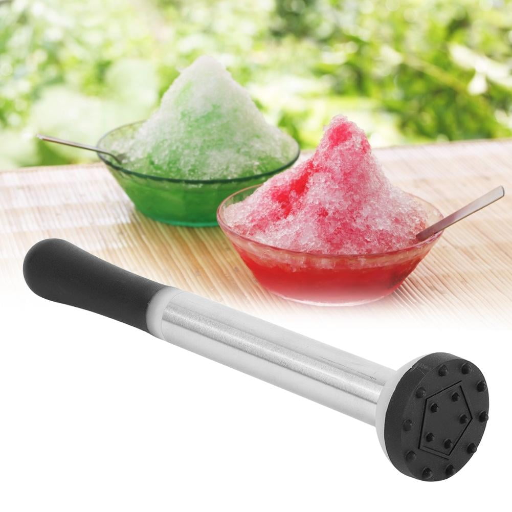 Stainless Steel Crushed Popsicle Plastic Cocktail Shaker Juice Mash Easily Squeeze Mint Fruit Into Cocktail Crushed Popsicle