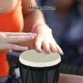 thumbnail image 3 of Graflsoa 4.3-Inch Maple & PVC Fiber Hand Drum - Lightweight Portable Percussion Instrument with Blue Flame Design, Traditional African Style, 3 of 6