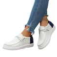 thumbnail image 5 of Willtoo Women's Low Top Flat Color Block Casual Shoes, 5 of 5