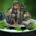 thumbnail image 4 of Garden Yard Pile Ground Insert Decoration Garden Decoration Ground Insert Props 2D Garden Fairy Statue Ground Insert Fairy Garden Accessories Pot Plants Yard Lawn Decor, 4 of 8