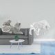 thumbnail image 2 of Escultura de gato y toro, adorno de mesa, artesanía, figura decorativa, estatua de animal, resina moderna abstracta, coleccionable para dormitorio, sa, 2 of 8