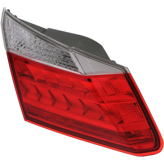 Tail Light Compatible With 2013-2015 Honda Accord Left Driver Side, Inner With bulb(s)