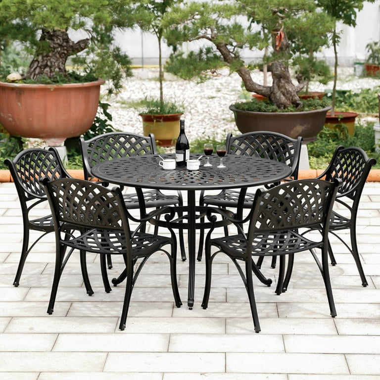Dining Chair Home Depot Wrought Iron Chairs Metal Outdoor Table