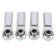 thumbnail image 1 of RC Car Metal Ball Joint, 4PCS Alloy 7.0mm Diameter M4 Thread Straight Link Rod End, Clockwise Thread Tie Rod End Ball  Holder Link, Link Linkage Rod End for 1/10 Model Car, 1 of 7