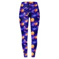 thumbnail image 5 of mgoYE Women Halloween Leggings Women's Holiday Casual Halloween Printed Leggings Workout Exercise Bottoms Women Leggins Size L, 5 of 7