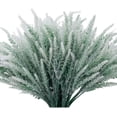 thumbnail image 1 of Set of 12 Artificial Lavender Flocked Plastic for Home Office Decor, 1 of 1