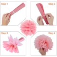 thumbnail image 2 of 9 Piezas / Set Pompones de Papel Seda Mezclados Flor DecoracióN Fiesta Boda (Rosa), 2 of 5