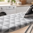 thumbnail image 5 of JHyouerji Standard Ironing Board Replacement Cover,Heat Resistant Thick Fabric Anti Slip Washable Cloth 47x15 Inch Laundry Room Household Accessory, 5 of 8