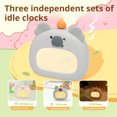 thumbnail image 3 of Cute Children's Alarm Clock Bedside Alarm Clock Digital LED Display Weekend Mode Date And Rechargeable Decorate Baby Kitchen Timer Digital Classroom Timer Tomato Visual Timer Kitchen Timer Cooking, 3 of 3
