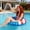 D, variant on Luckky US Independence Day Flag Themed Inflatable Swim Ring without Handles,Extra Thick Anti-Roll Swimming Aid,Patriotic Float for Pool,Beach,Summer Water Fun