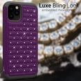 thumbnail image 3 of CoverON Apple iPhone 11 Pro Max Case, Aurora Series Rhinestone Phone Cover, 3 of 8