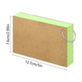 thumbnail image 3 of Ohmyroo Lined Index Cards With Ring Horizontal Flash Cards Note Taking Supplies for Home Office Organization Tools, 3 of 6