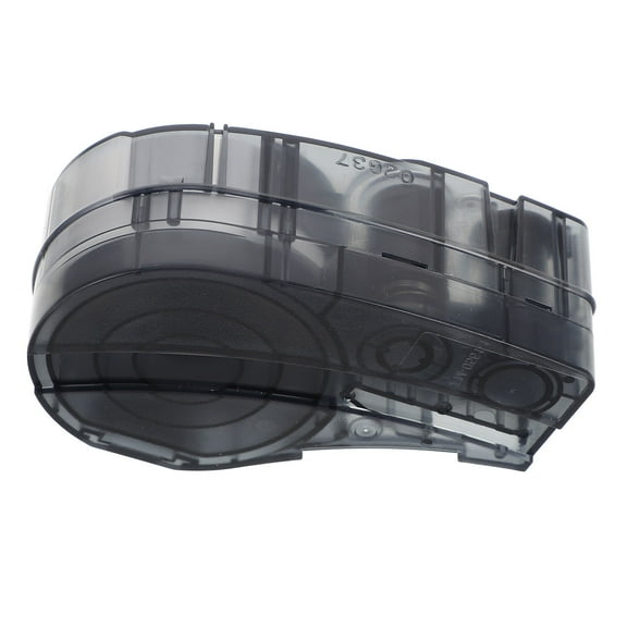 OUNONA Plastic Label Tape Replacement Labels Maker Refills Handheld Label Makers Tape Cassette Refill Compatible With Brady Printers -750-499