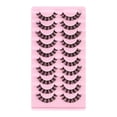 thumbnail image 1 of Pestañas Postizas de Efecto Gato Natural | Juego de 10 Pares | Aspecto Esponjoso y Natural, 1 of 5