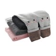 thumbnail image 1 of IRELIA Leggings Invierno Niña Algodón Forro Polar Pantalones Gris Claro M, 1 of 5