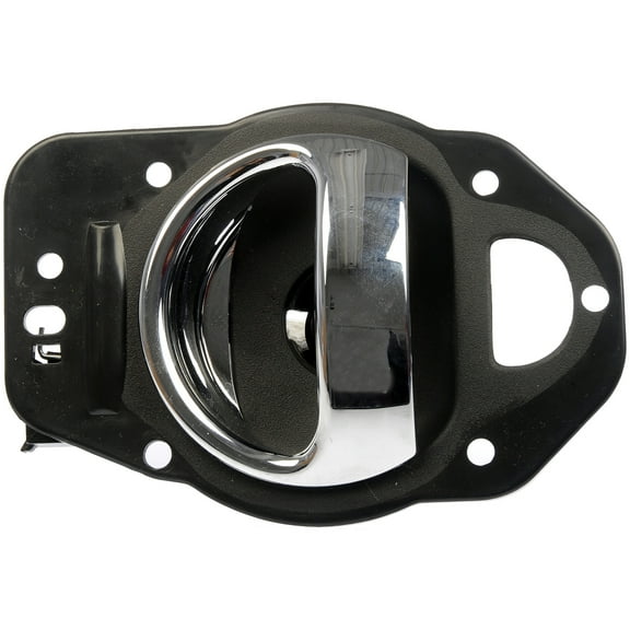 Dorman 80369 Interior Door Handle for Specific Chevrolet Models, Chrome Lever; Black Housing