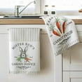 thumbnail image 6 of pogooe Easter Kitchen Towels Set of 2, Easter Bunny Carrot Patch Decorative Dish Towels, 18x26 Inch Happy Easter Hand Towels, Cute Happy Spring Hand Drying Tea Towels for Home Bathroom Kitchen, 6 of 6