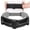 Black, variant on Gait Belt, Adjustable Gait Transfer Belt with 7 Handles, Standing Aids & Walking Assist Devices with Quick-Release Buckle for Seniors and Disabled (Black-L) ﻿