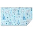 thumbnail image 1 of Christmas Rectangle Tablecloths Christmas Trees Table Cloths 60x102inch Polyester Washable Foldable and Durable Tablecloths for Weddings Banquets or Restaurants, 1 of 5
