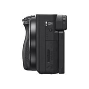 Sony a6400 ILCE-6400 - Digital camera - mirrorless - 24.2 MP - APS-C - 4K / 30 fps - body only - Wi-Fi, NFC, Bluetooth - black