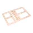 thumbnail image 2 of Desk Book Holder,Wooden Reading Stand Adjustable Wood Book Stand Adjustable Book Holder Impressive Results, 2 of 14