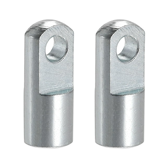 Unique Bargains Alloy M6x1 Female Thread 30mm Length Cylinder Clevis I Type Connector 2 Pack