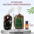 thumbnail image 6 of Incensesticks Patchouli Potpourri, 120g, 5 ml Bottle of Pure Patchouli Essential Oil, 6 of 8
