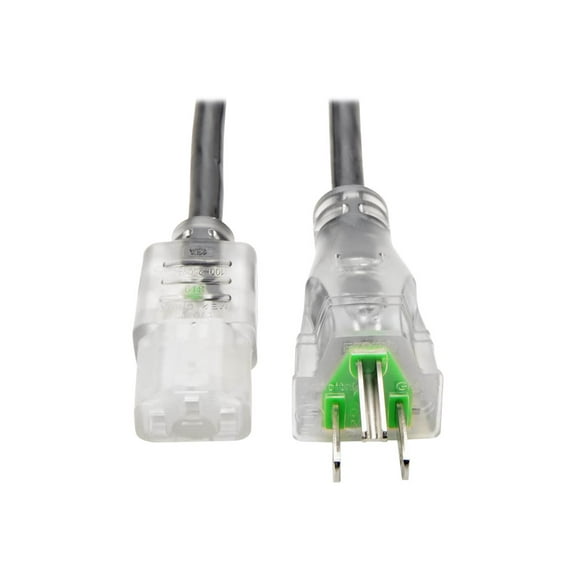 Tripp Lite P006-010-HG13CL Hospital Medical Power Cord 16AWG 13A  5-15P to C13