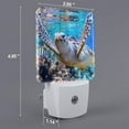thumbnail image 2 of Fotbe Sea Turtle Swims Luz Nocturna LED, Luz de Noche con Sensor de Luz Natural de Anochecer a Amanecer, Se Enchufa a la Pared, Blanco Cálido 0.5W-US, 2 of 7
