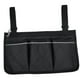 thumbnail image 1 of Bolsa para Colgar de Ruedas Bolsa para Reposabrazos, Mantiene Fácilmente Esenciales para Personas Mayores, Negro Yinane Bolsa lateral para silla de ruedas, 1 of 8