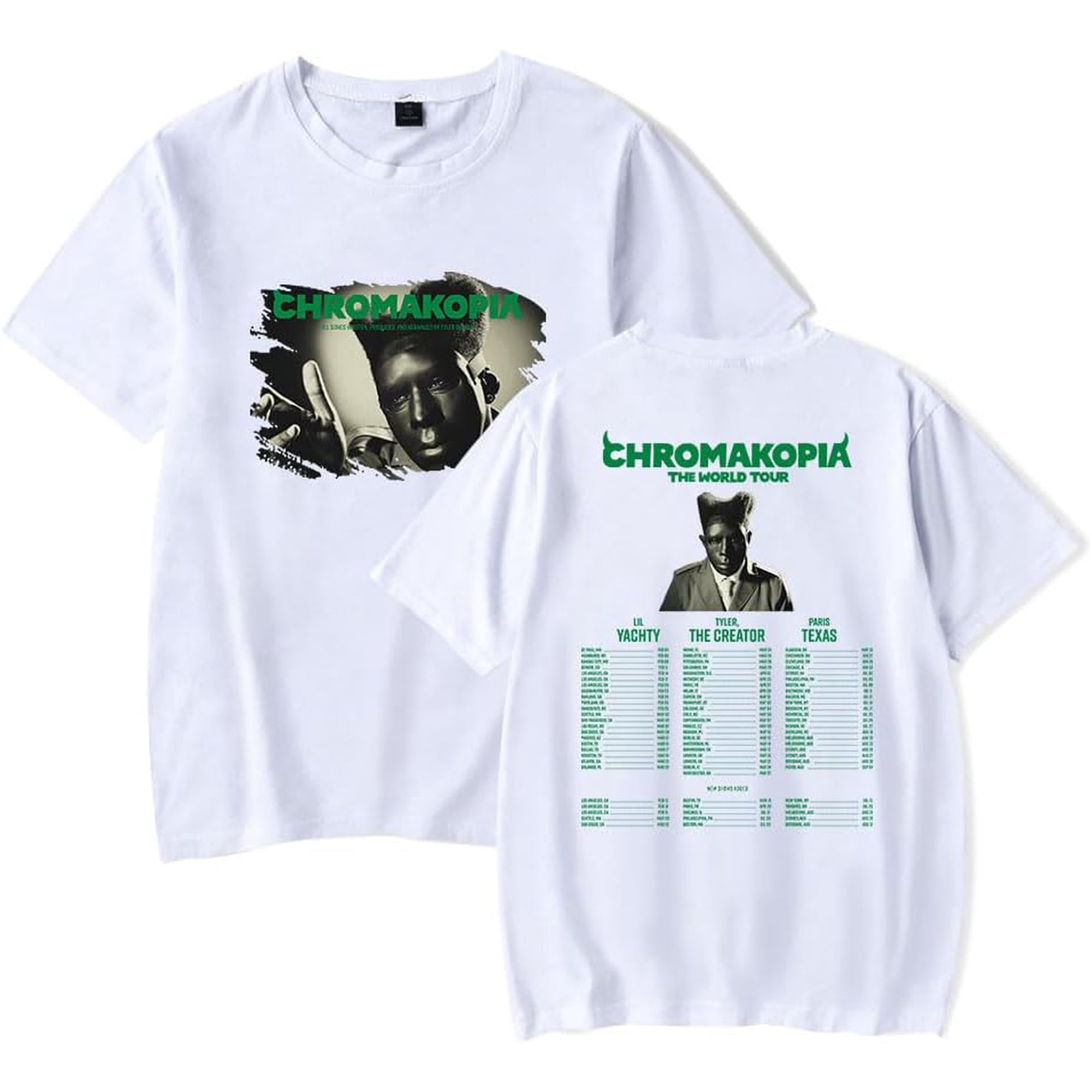 Chromakopia Unisex Short Sleeve T - Shirt Fashionable Merch Tee