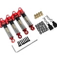 thumbnail image 4 of bedienty RCGOFOLLOW Front Rear Shock Absorber RC Car Part Smooth Rc Front Rear Shock Absorber For 1/24 SCX24 Crawler Red, 4 of 6