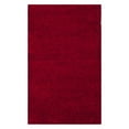 thumbnail image 4 of SAFAVIEH Santa Monica Chelsey Solid Shag Runner Rug, Red, 2'3" x 7', 4 of 5